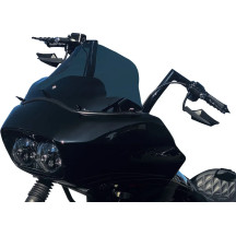 1-1/2" EZ Install Flat Top Handlebar — 1-1/2" diameter, 16" rise, 35" width, black