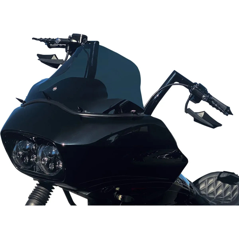 1-1/2" EZ Install Flat Top Handlebar — 1-1/2" diameter, 16" rise, 35" width, black