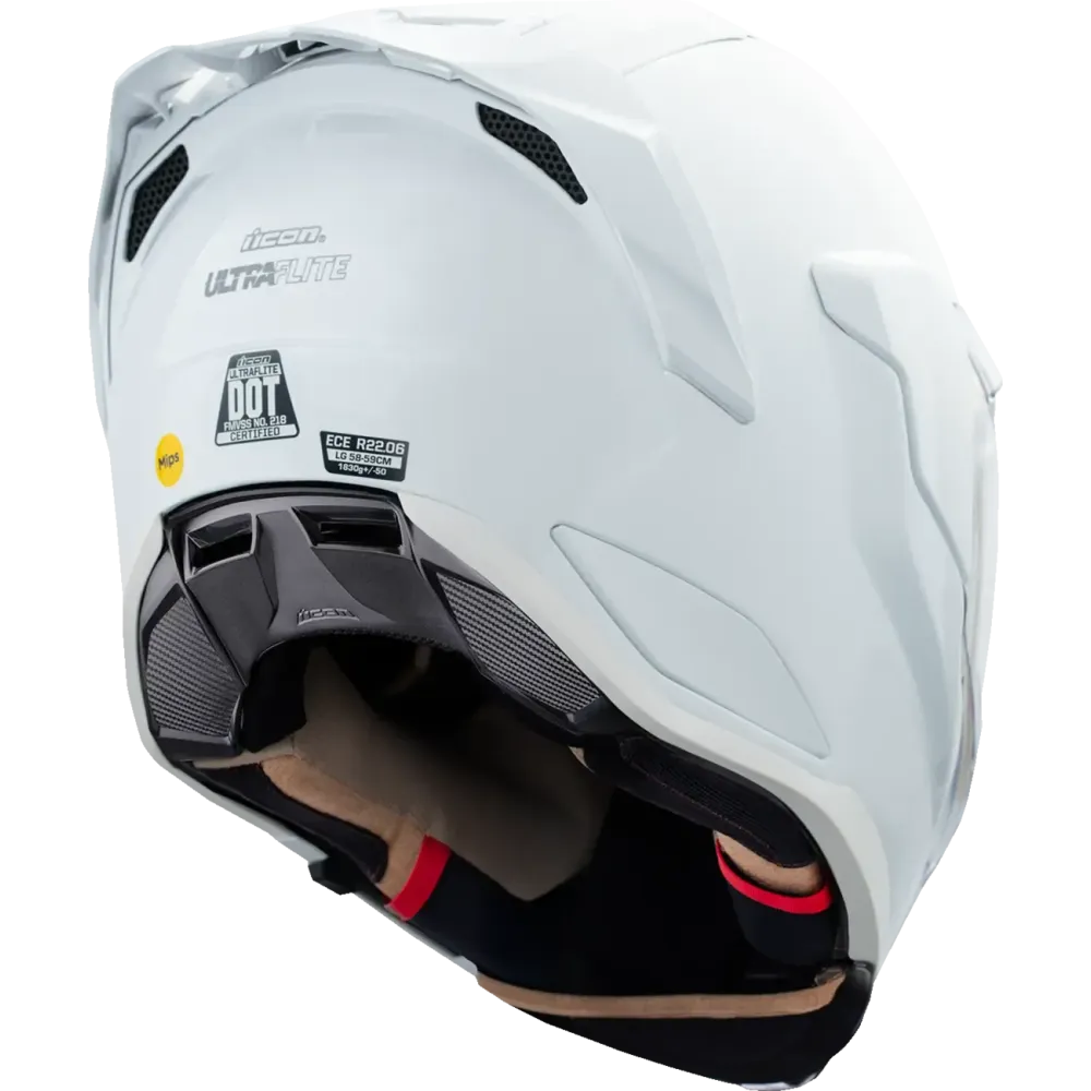 Ultraflite™ Solid MIPS® Helmet — XS, White, Full-Face