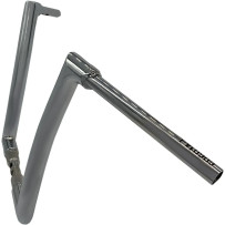 1-1/2" EZ Install Flat Top Handlebar — 1-1/2" dia, 14" rise, 1-1/4" clamp, Chrome