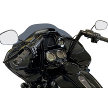 1-1/2" EZ Install Flat Top Handlebar — 35" width, 12" rise, 1-1/4" clamp, Black