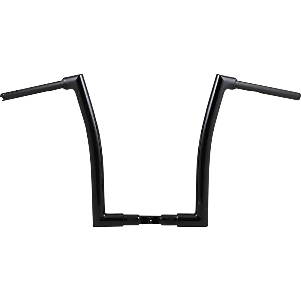 1-1/2" EZ Install Flat Top Handlebar — 1-1/2" (38 mm) diameter, 1-1/4" (32 mm) clamping diameter, Black