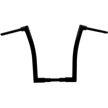 1-1/2" EZ Install Flat Top Handlebar — 1-1/2" (38 mm) diameter, 1-1/4" (32 mm) clamping diameter, Black