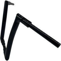1-1/2" EZ Install Flat Top Handlebar — 1-1/2" dia, 14" rise, 35" width, Black