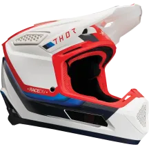 Helmet Fleet Defy — L, White/Red/Blue