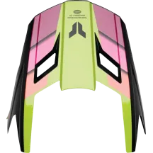 Kit de visera Juvenil Fleet Defy BK/AC — Talla única, Fleet, Negro/Ácido