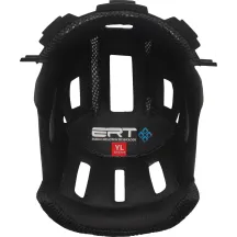 Forro de casco juvenil Fleet — Talla L, Fleet, negro