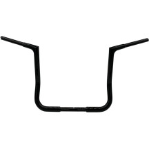 1-1/4" EZ Install Flat Top Handlebar — 14" rise, 9" pullback, 36" width