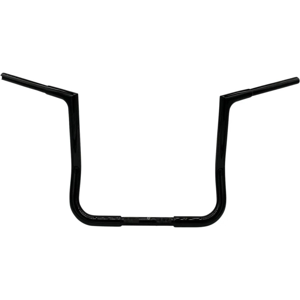 1-1/4" EZ Install Flat Top Handlebar — 14" rise, 9" pullback, 36" width