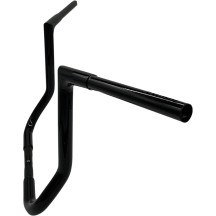 1-1/4" EZ Install Flat Top Handlebar — 14" rise, 9" pullback, 36" width