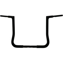 1-1/4" EZ Install Flat Top Handlebar — 14" rise, 9" pullback, 36" width