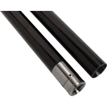 Tubos de horquilla — 49 mm de diámetro, 603,25 mm de longitud, negro