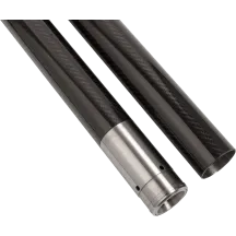 Tubos de horquilla — 49.00 mm (1.93"), 606.43 mm (23.88"), Negro