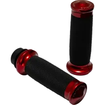 Puños Contour Color — 25.4 mm (1"), Rojo, anodizado