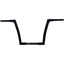 Manillar plano EZ Install de 1-1/4" — abrazadera 1", ancho 35", Negro