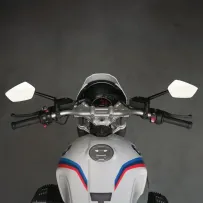 mo.view Race 150 mm Mirror — 15 cm stem, Black