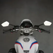 mo.view Race 150 mm Mirror — 15 cm stem, Black