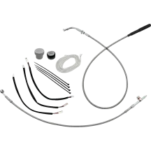 Kit de instalación EZ — Compatible con alturas de manillar 10", 11", 12", cromo pulido