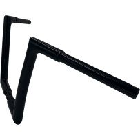 Manillar plano superior EZ Install de 1-1/4" — 1-1/4" de abrazadera, 10" de subida, 35" de ancho, negro