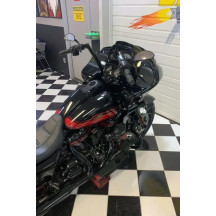 Manillar plano EZ Install 1-1/4" — abrazadera 1-1/4", ancho 35", negro