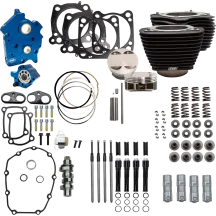 124" Power Package — 4.25" bore × 4.375" stroke, Black Granite