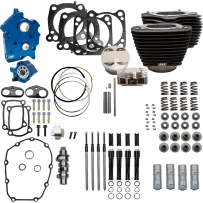 124" Power Package — 4.25" bore × 4.375" stroke, Black Granite