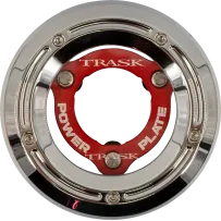 Kit de tapa de derby y Power Plate — Cromo, Rojo