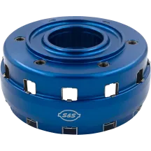 Kit de cesta de embrague — Azul, aluminio mecanizado