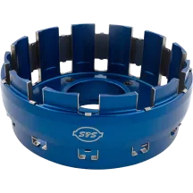 Kit de cesta de embrague — Azul, aluminio mecanizado