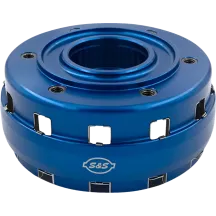 Kit de cesta de embrague — Azul, aluminio mecanizado