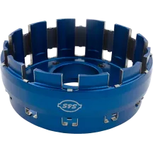 Kit de cesta de embrague — Azul, aluminio mecanizado