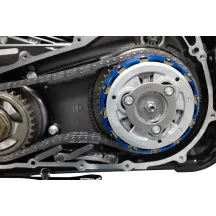 Kit de cesta de embrague — Azul, aluminio mecanizado