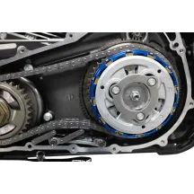 Kit de cesta de embrague — Azul, aluminio mecanizado