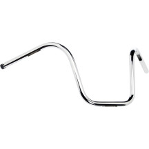 1" Handlebar w/ TBW Plugs — 1" clamp, 32" width, 9-1/2" rise, chrome