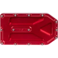 Almohadilla del pedal de freno Aggressor — 4.75" x 2.75", Rojo