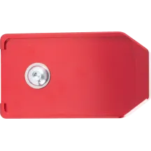 Almohadilla del pedal de freno Aggressor — 4.75" x 2.75", Rojo