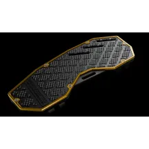 Reposapiés — Montaje con pernos, Negro