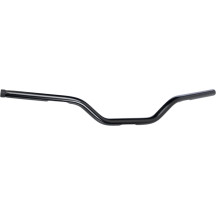 1" Handlebar w/ TBW Plugs — 30.5" width, 25.4 mm (1") clamp, 3-1/4" rise, chromoly