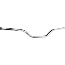 1" Handlebar w/ TBW Plugs — 30-1/2" width, 1" clamp diameter, Chrome