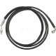 Línea de embrague hidráulica de acero inoxidable — 203,5 cm (80-1/8"), 254 mm (10"), negro vinilado