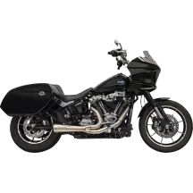 2-into-1 Ripper Exhaust System — Stainless, 18 mm O2