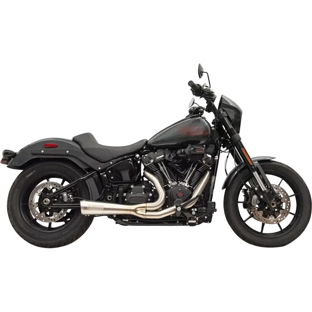 2-into-1 The Ripper Exhaust System — reverse cone end cap, chrome, 18 mm oxygen sensor