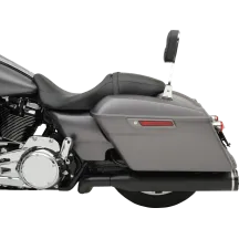 2-into-1-into-2 Dominator-SR Exhaust System — 4-1/2" mufflers, Black