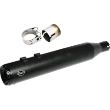 Swindler Exhaust Conversion Kit 2-into-1 — 11.5 cm (4-1/2 in), right-mounted, Guardian Black