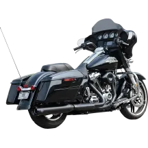 Swindler Exhaust Conversion Kit 2-into-1 — 11.5 cm (4-1/2 in), right-mounted, Guardian Black