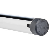 1" Handlebar w/ TBW Plugs — 27-1/4" width, 1" clamp, 1" diameter, 2" pullback