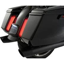 Filler Panel Tail Lights — HD, black, smoke lens