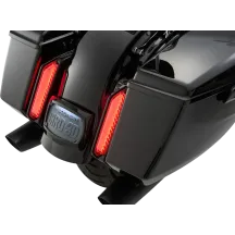 Filler Panel Tail Lights — HD, black, smoke lens