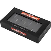 Tapa de leva Bitchin' Bolts — Para modelos M8, plateado