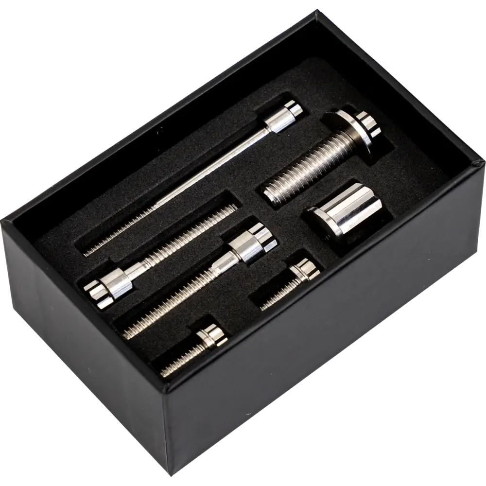 Bitchin' Bolts Coil & Horn — For M8 models, Silver